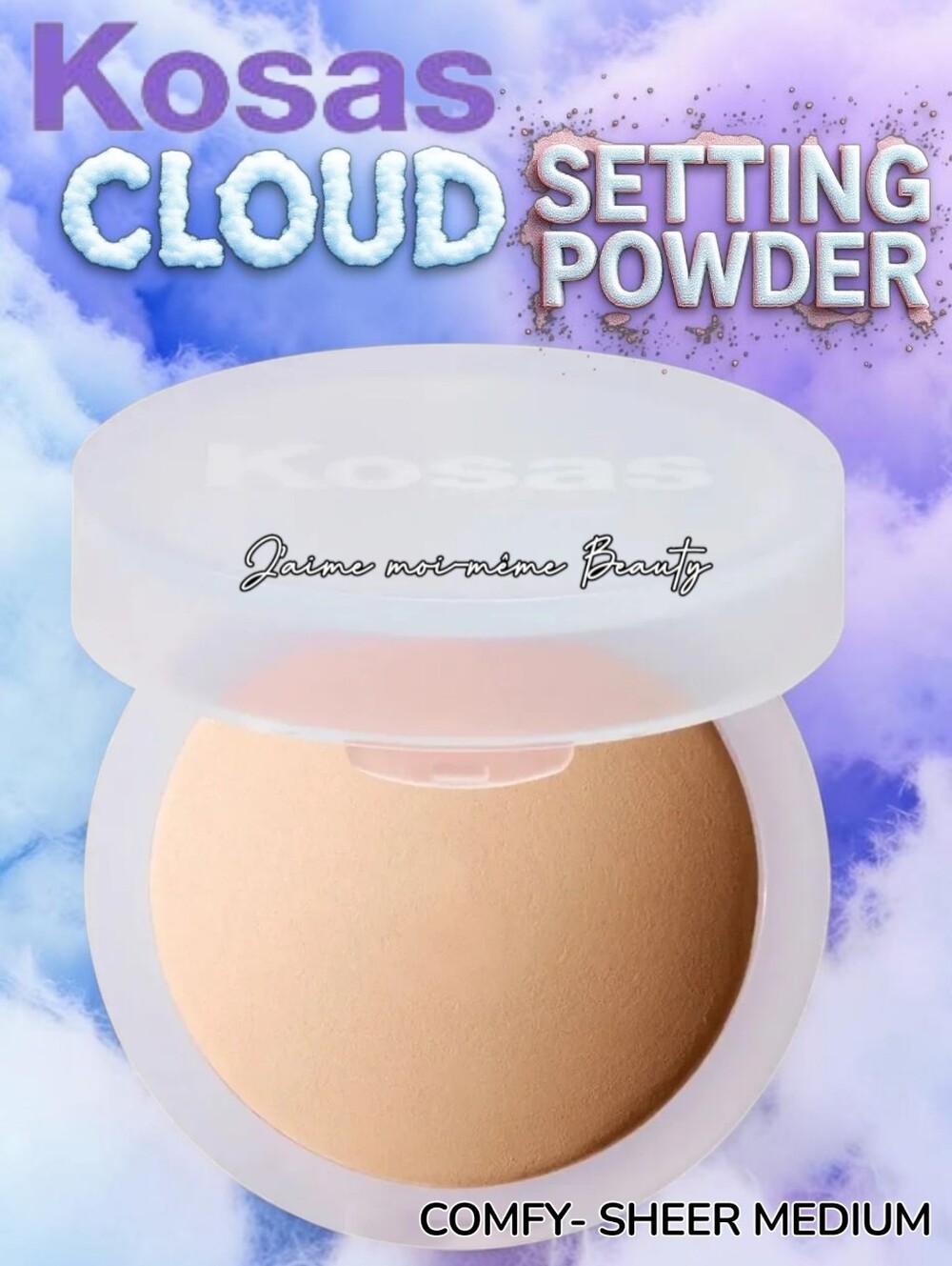 KOSAS Cloud Setting Powder in Comfy- Sheer Medium